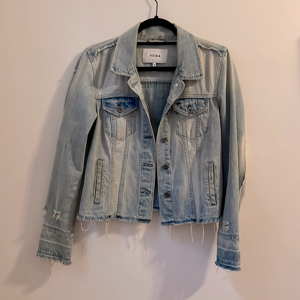 Pistols Denim Jacket - Size S